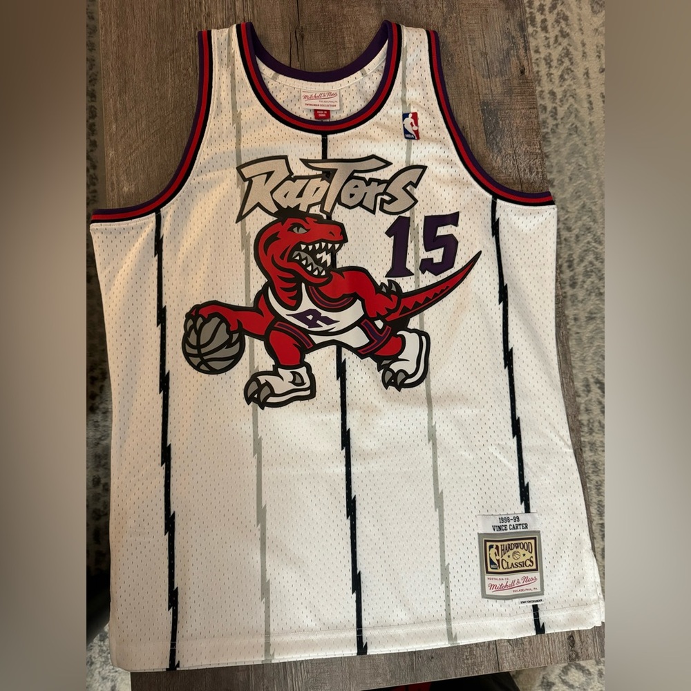 Mitchell & Ness Hardwood Classics Swingman Toronto Raptors Vince Carter #15